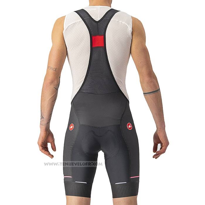 2023 Maillot Cyclisme Giro d'Italia Bleu Blanc Manches Courtes et Cuissard